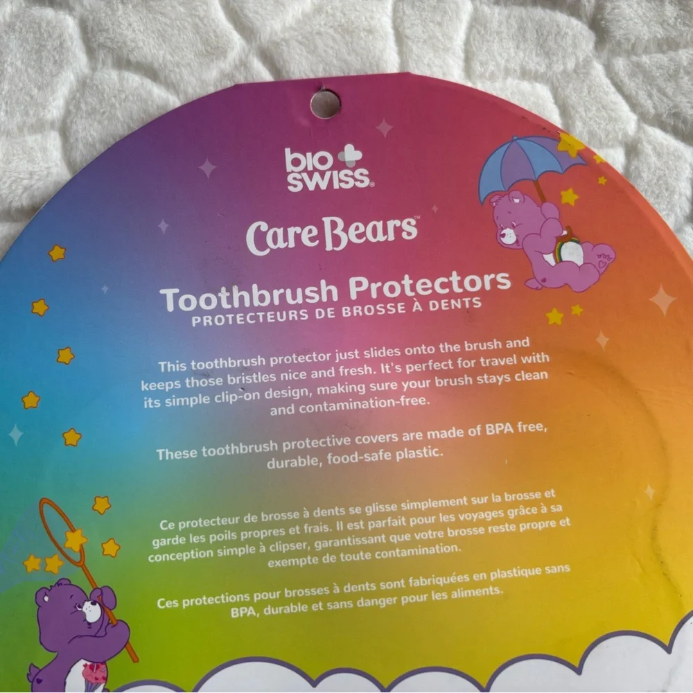 Care Bears 6 Toothbrush Protectors